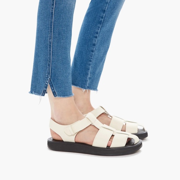 MOTHER Denim The Vamp Fray Crazy Like A Fox Distressed Jeans - Picture 2 of 12